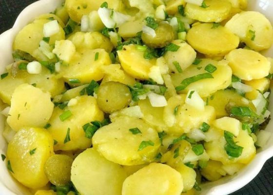 Alman Usulü Patates Salatası Tarifi